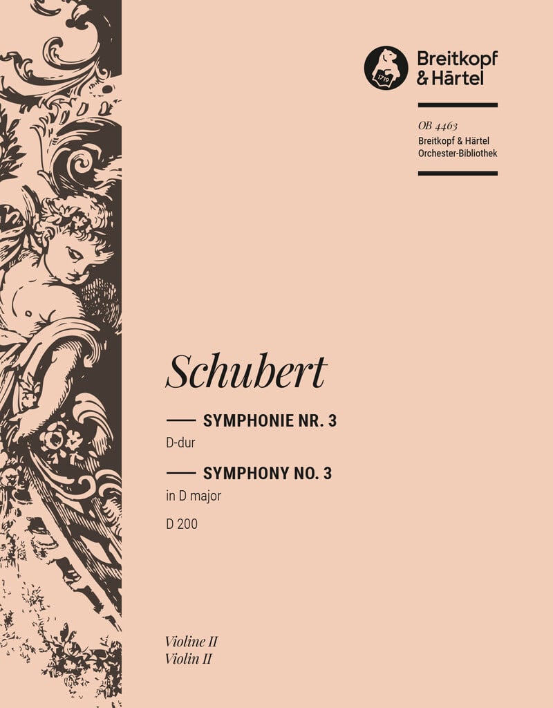 Symphonie Nr. 3 D-dur D 200